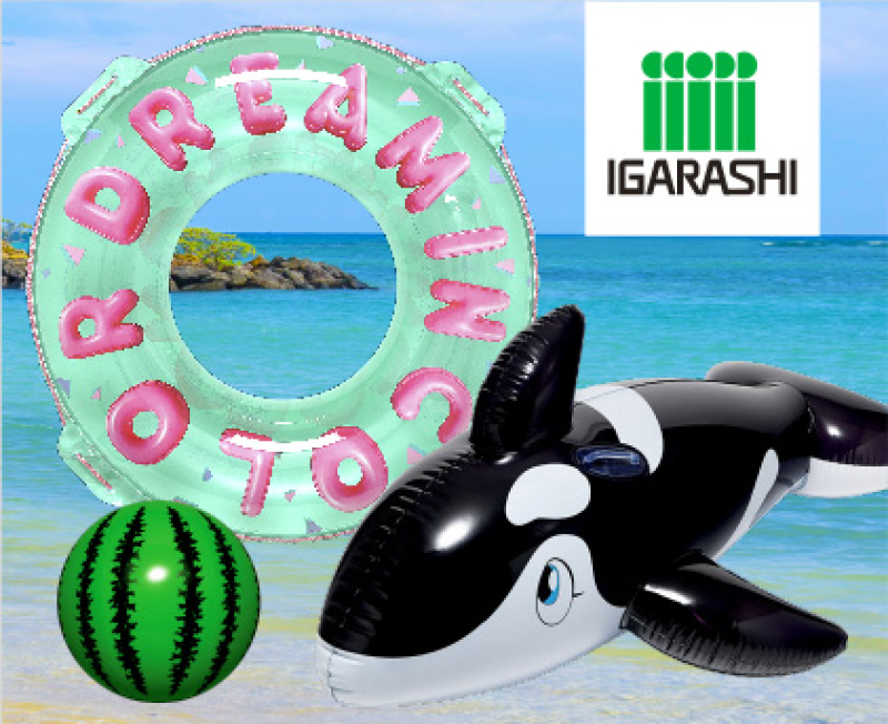 サマービーチ キャラクター イガラシ ウキワ 浮き輪